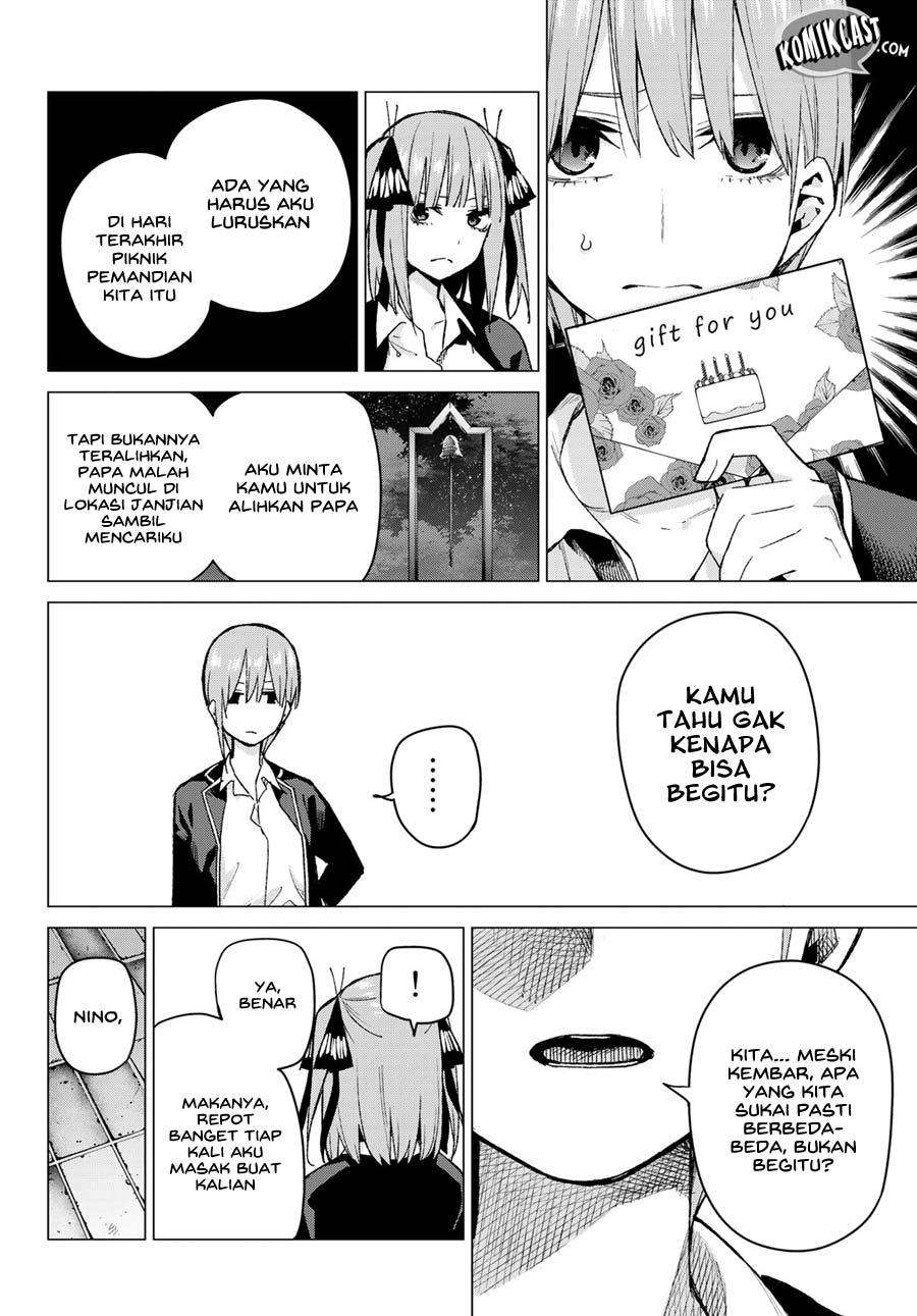 Go-toubun no Hanayome Chapter 75 Gambar 11