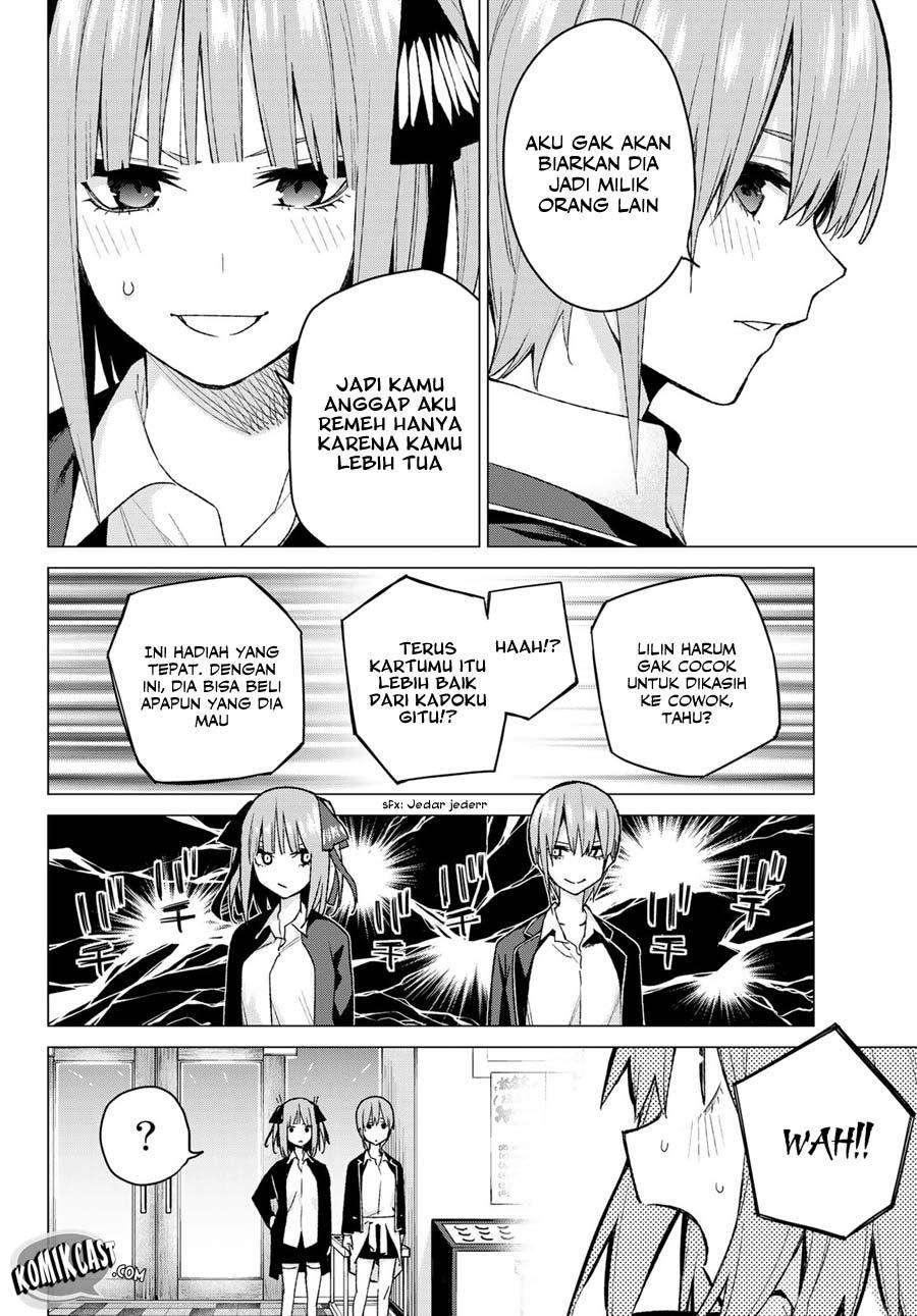 Go-toubun no Hanayome Chapter 75 Gambar 13