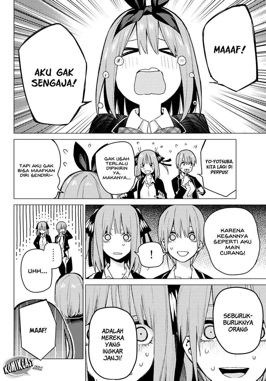 Go-toubun no Hanayome Chapter 75 Gambar 15