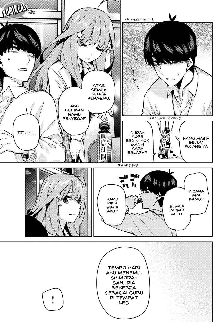 Go-toubun no Hanayome Chapter 75 Gambar 18