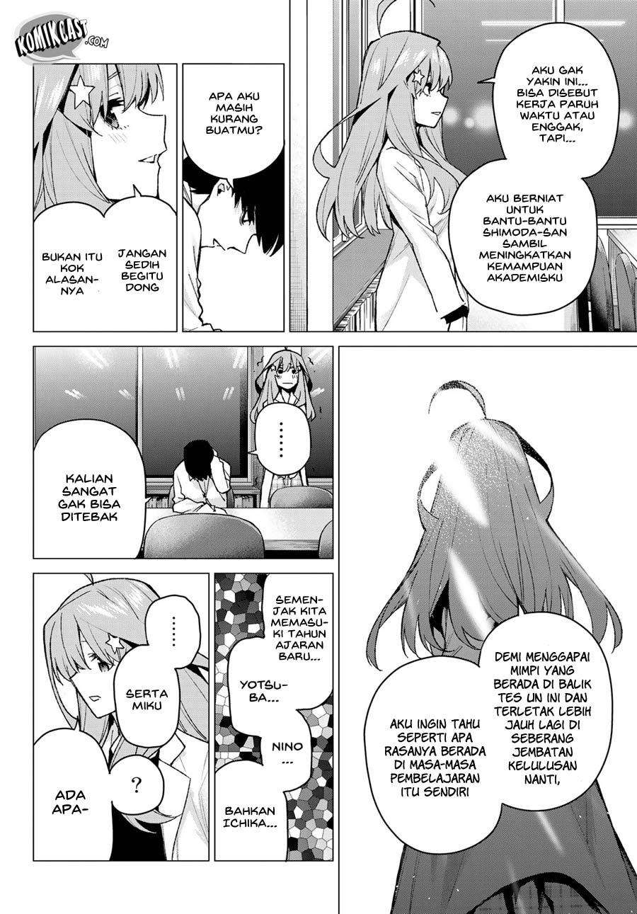 Go-toubun no Hanayome Chapter 75 Gambar 19