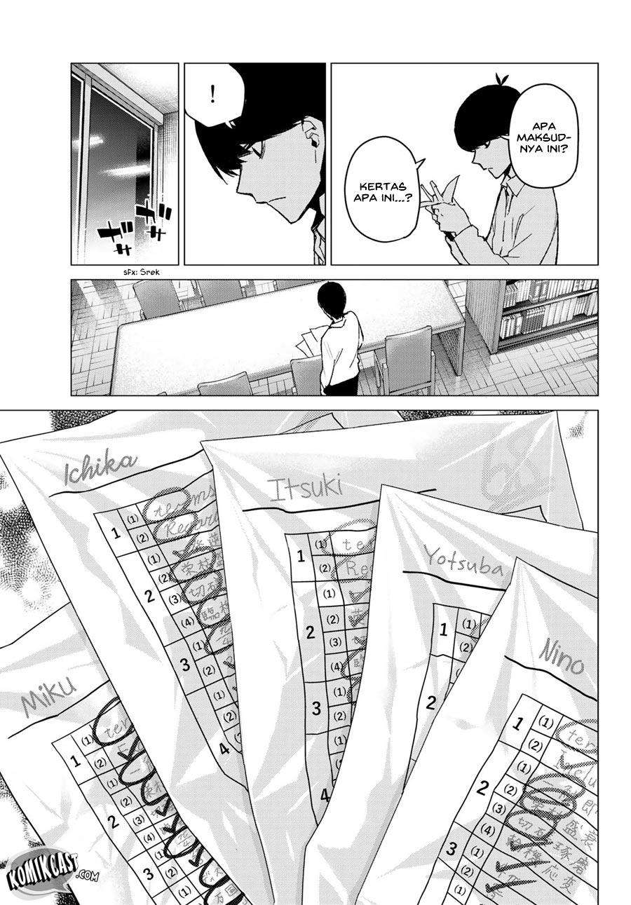 Go-toubun no Hanayome Chapter 75 Gambar 22