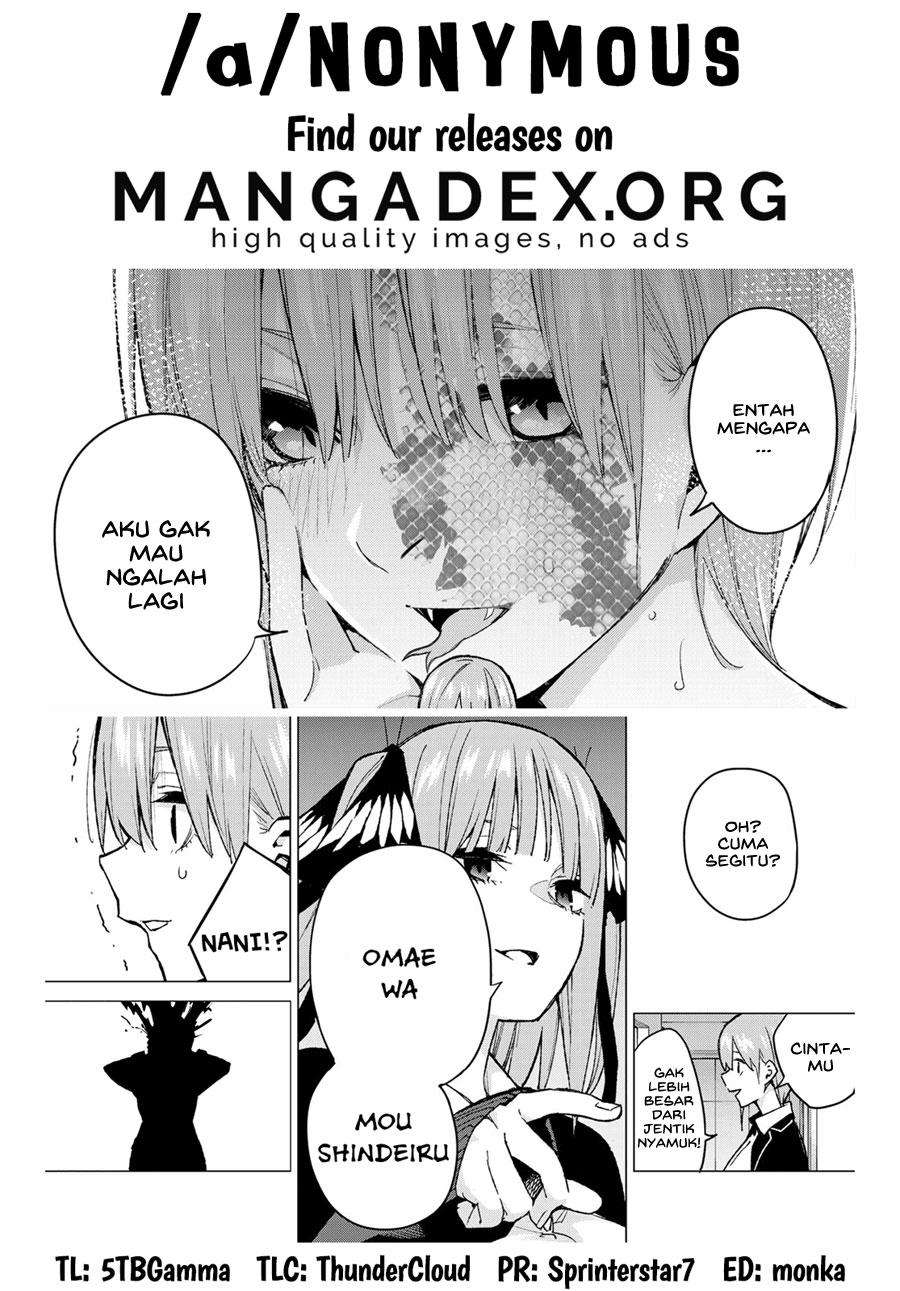 Go-toubun no Hanayome Chapter 75 Gambar 24