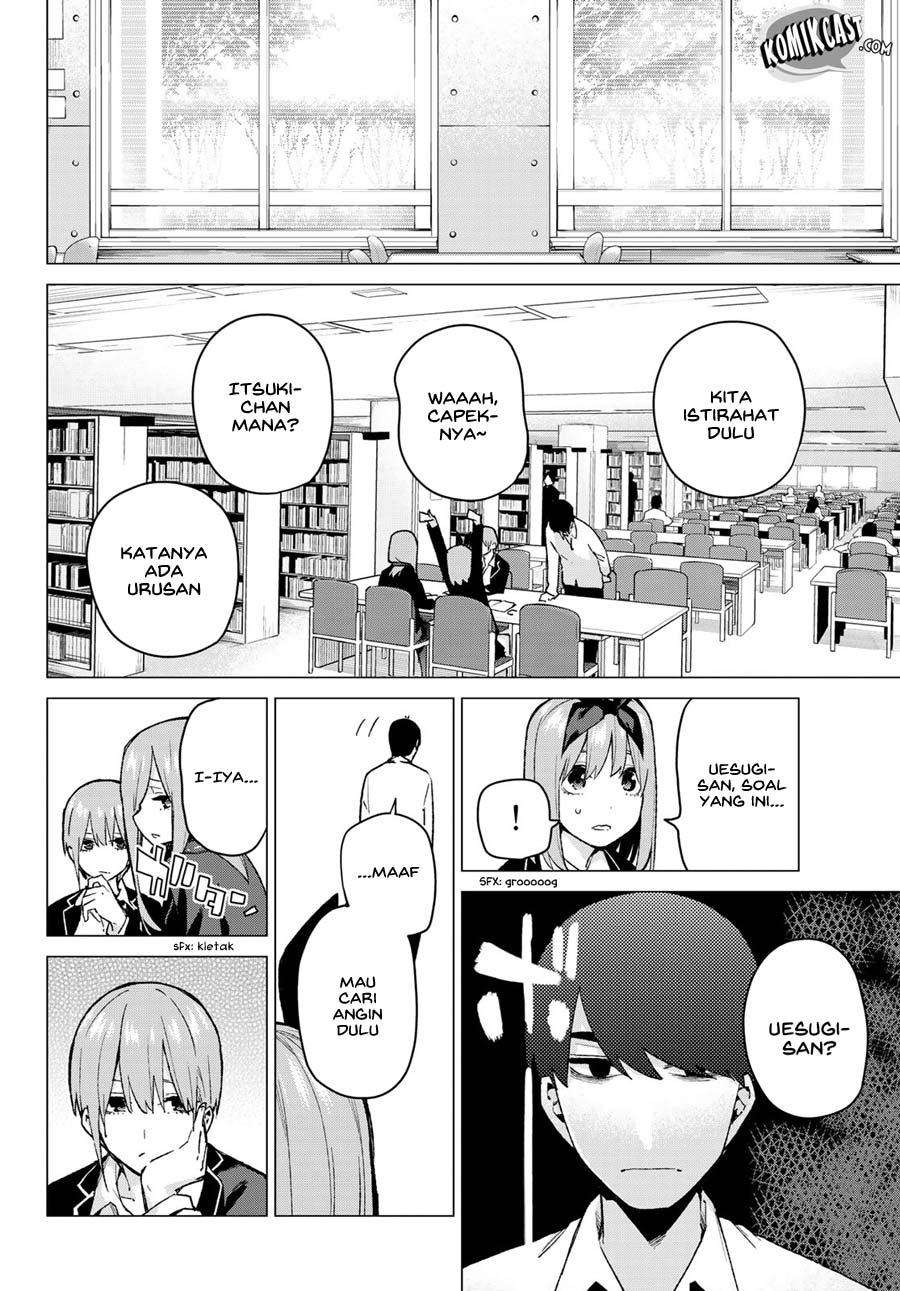 Go-toubun no Hanayome Chapter 75 Gambar 5