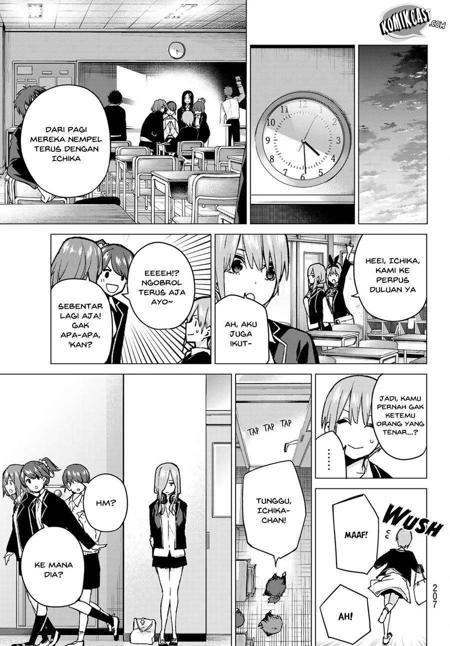 Go-toubun no Hanayome Chapter 74 Gambar 14