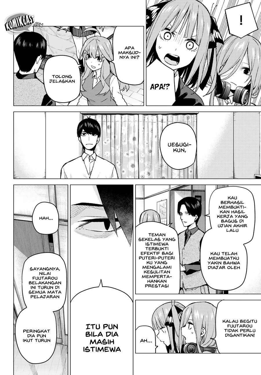 Go-toubun no Hanayome Chapter 73 Gambar 11