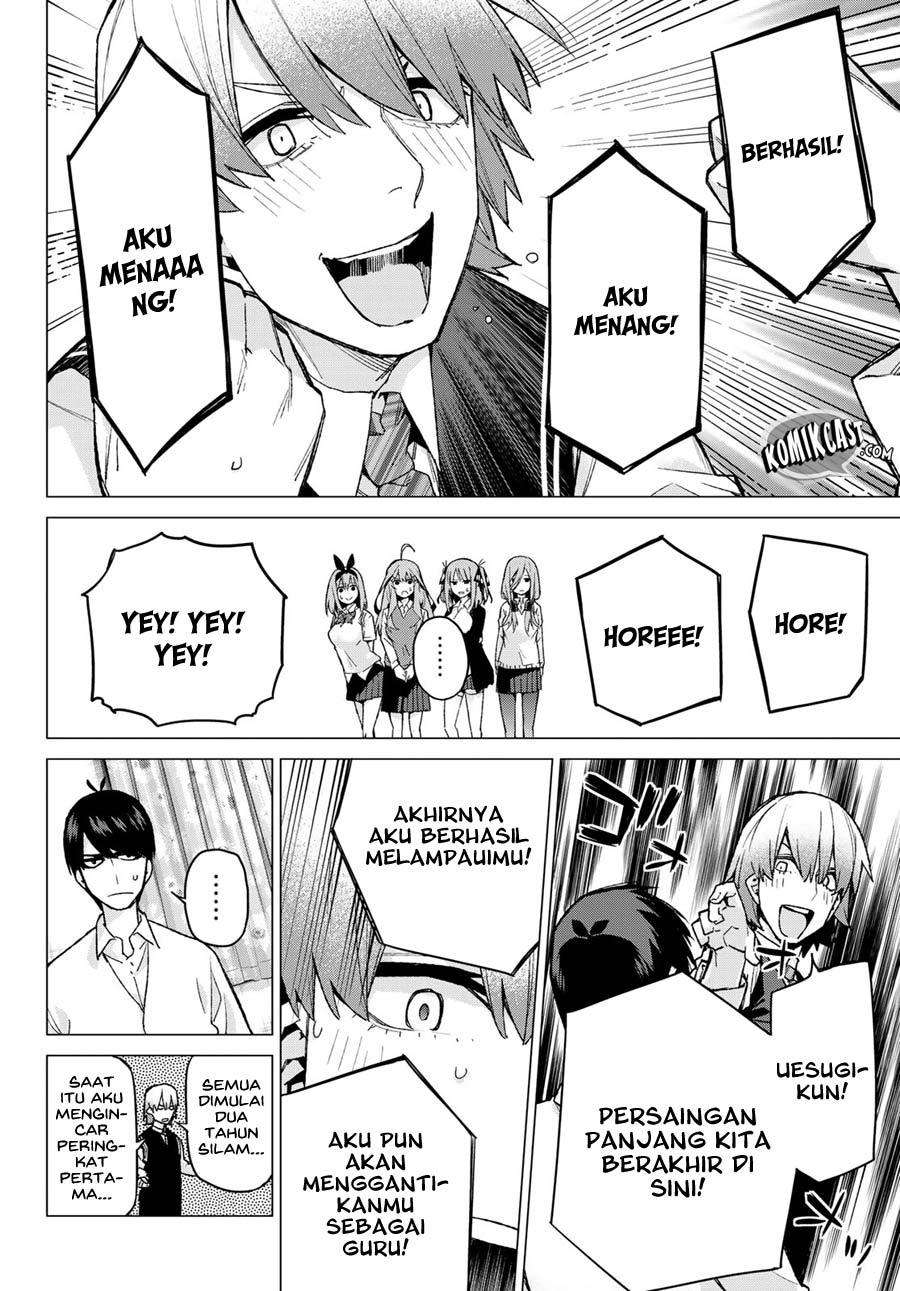 Go-toubun no Hanayome Chapter 73 Gambar 13