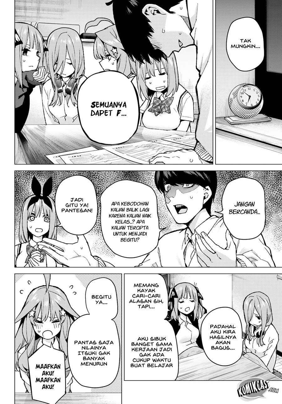 Go-toubun no Hanayome Chapter 73 Gambar 7