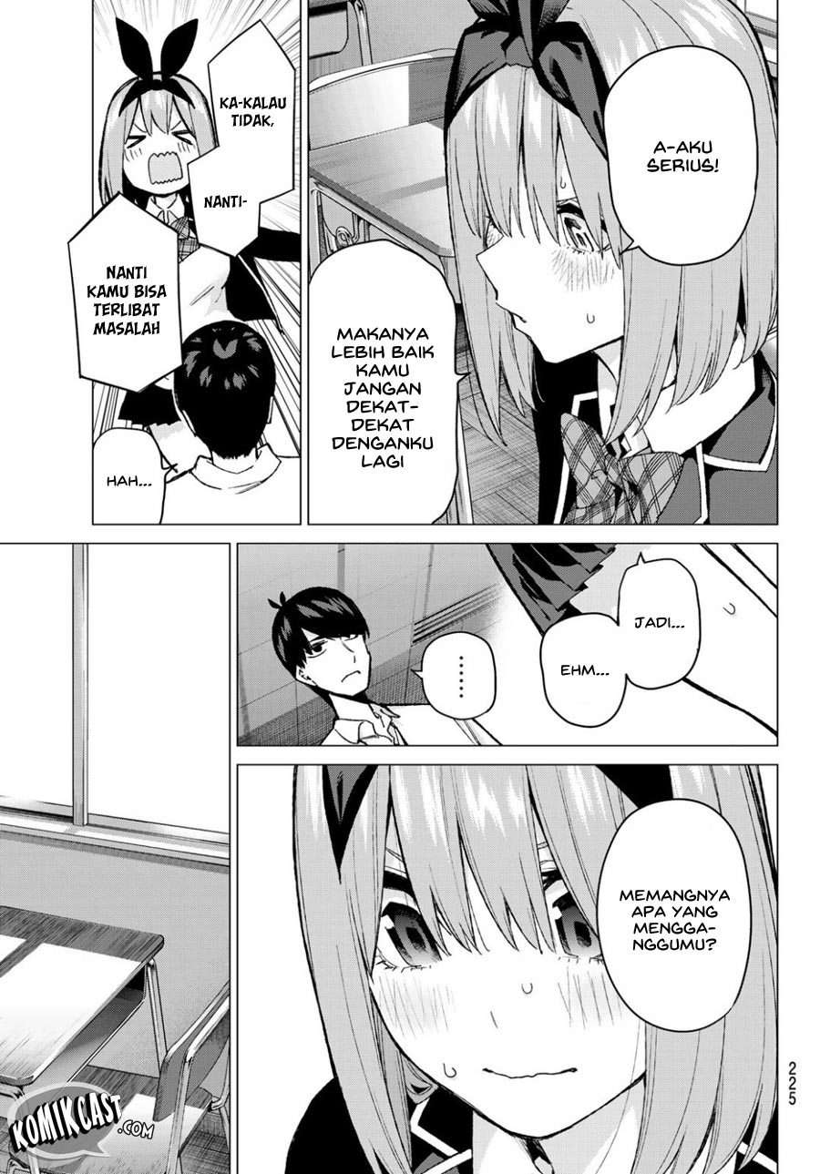 Go-toubun no Hanayome Chapter 72 Gambar 12
