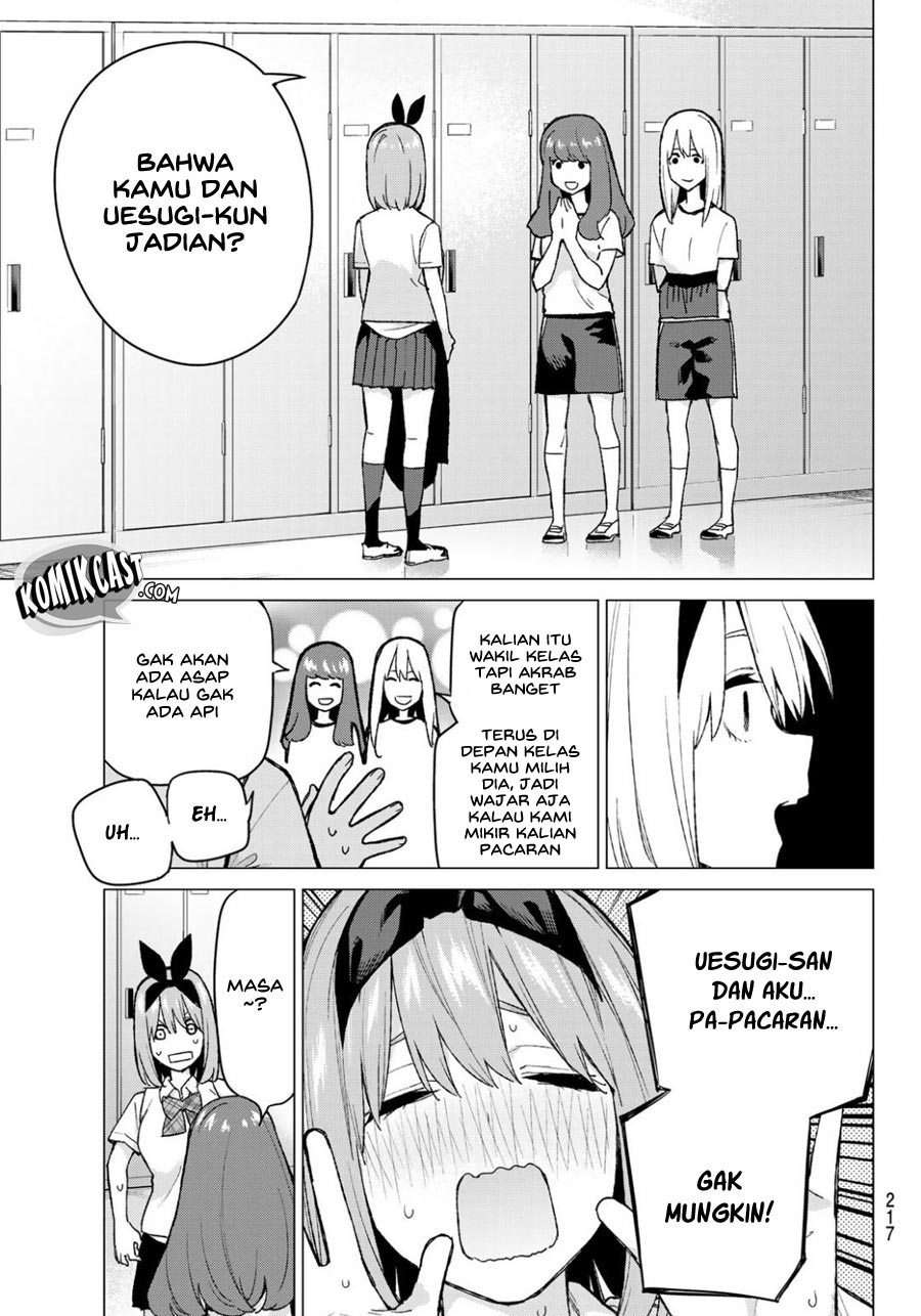 Go-toubun no Hanayome Chapter 72 Gambar 4