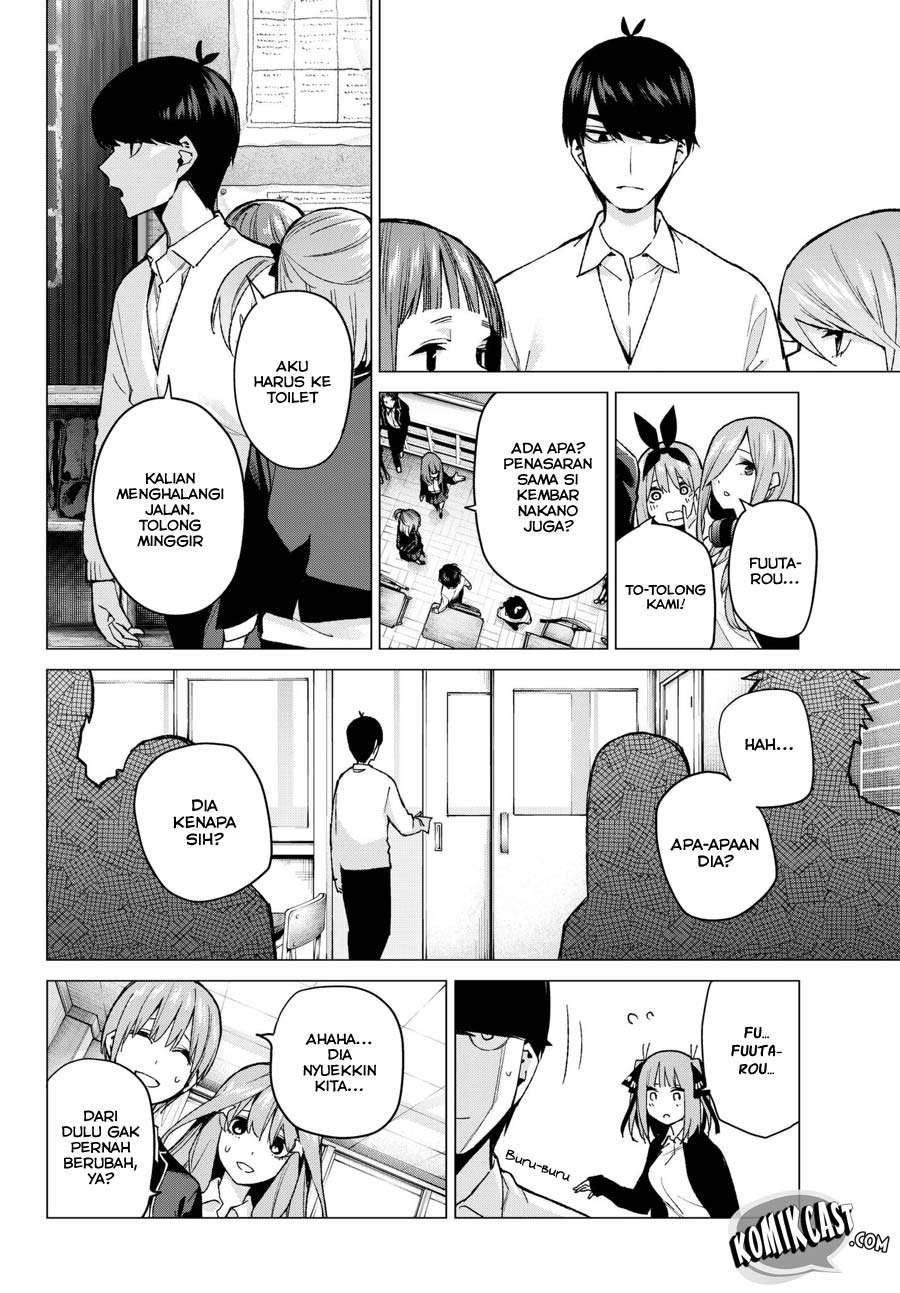 Go-toubun no Hanayome Chapter 70 Gambar 6