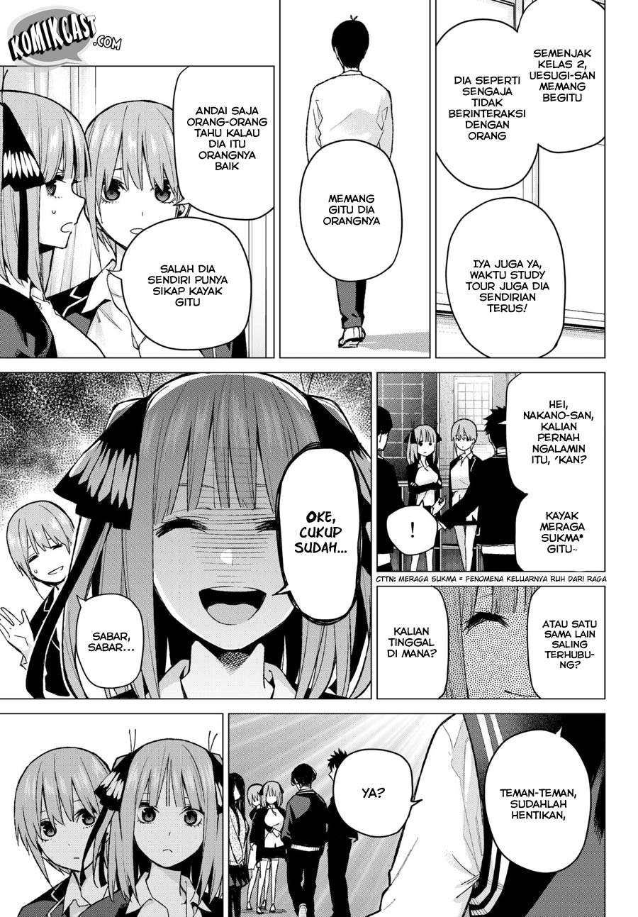 Go-toubun no Hanayome Chapter 70 Gambar 7