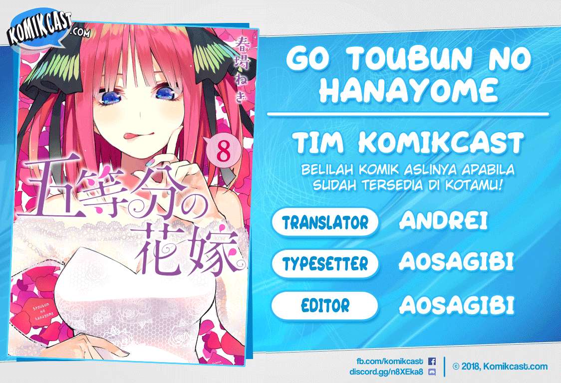 Komik Go-toubun no Hanayome Chapter 69 gambar nomor 1