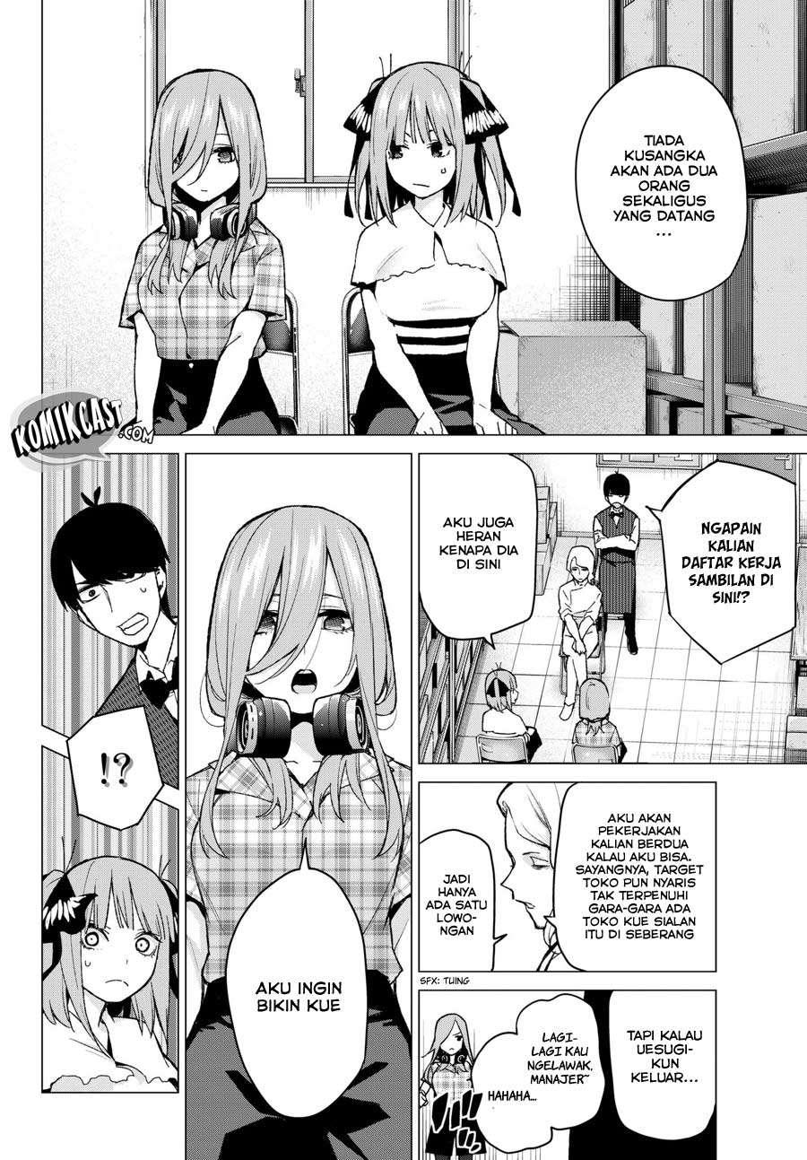Go-toubun no Hanayome Chapter 69 Gambar 12