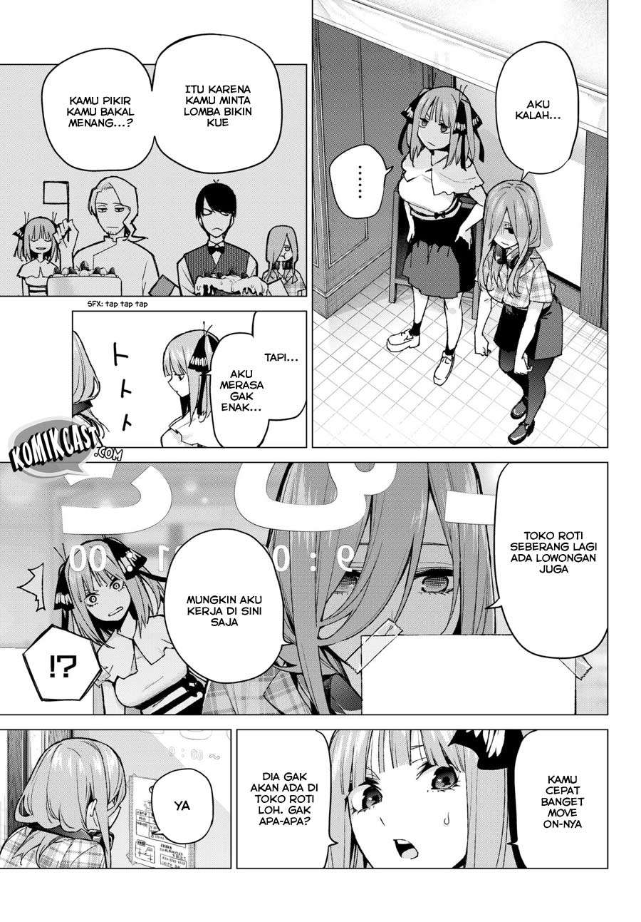 Go-toubun no Hanayome Chapter 69 Gambar 15