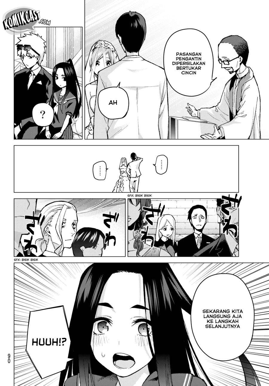 Go-toubun no Hanayome Chapter 68 Gambar 7