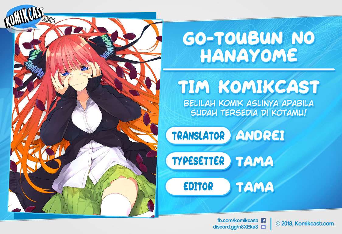 Komik Go-toubun no Hanayome Chapter 65 gambar nomor 1