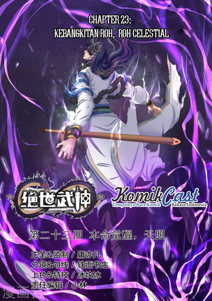 Komik God of Martial Arts Chapter 23.1 gambar nomor 1