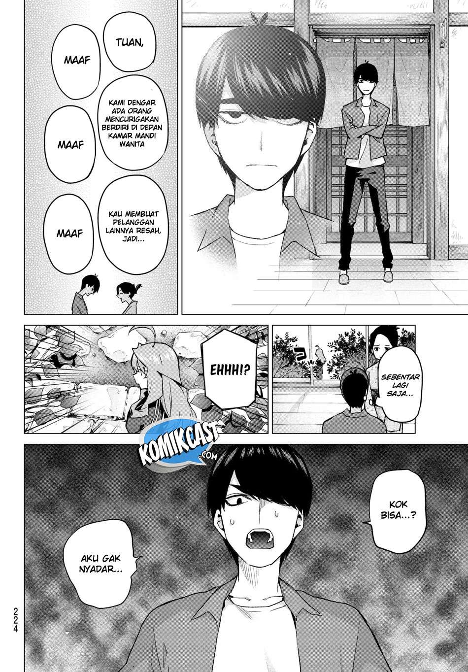 Go-toubun no Hanayome Chapter 62 Gambar 14