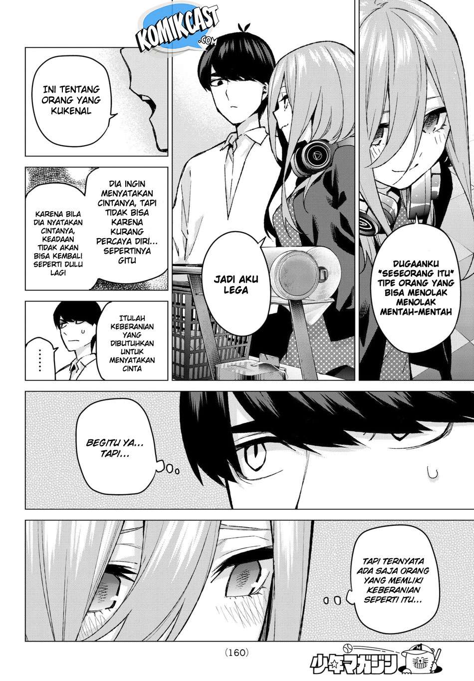 Go-toubun no Hanayome Chapter 61 Gambar 14