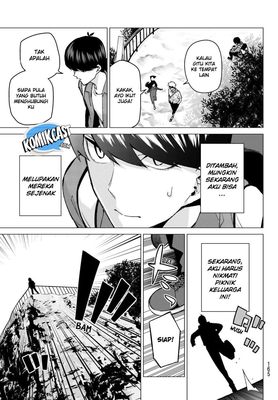 Go-toubun no Hanayome Chapter 61 Gambar 18