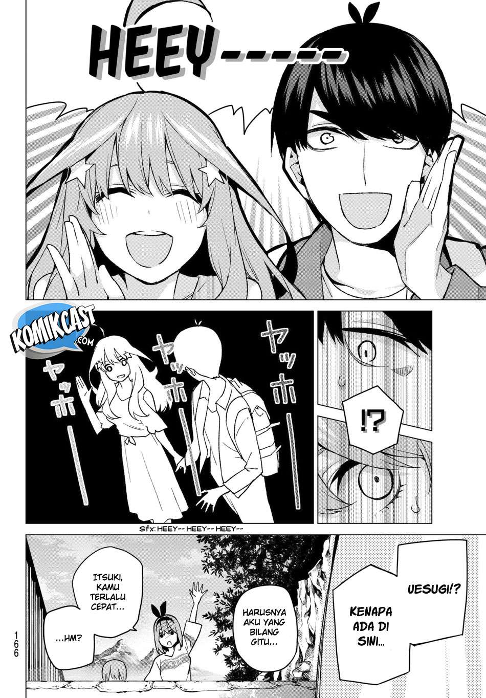 Go-toubun no Hanayome Chapter 61 Gambar 19