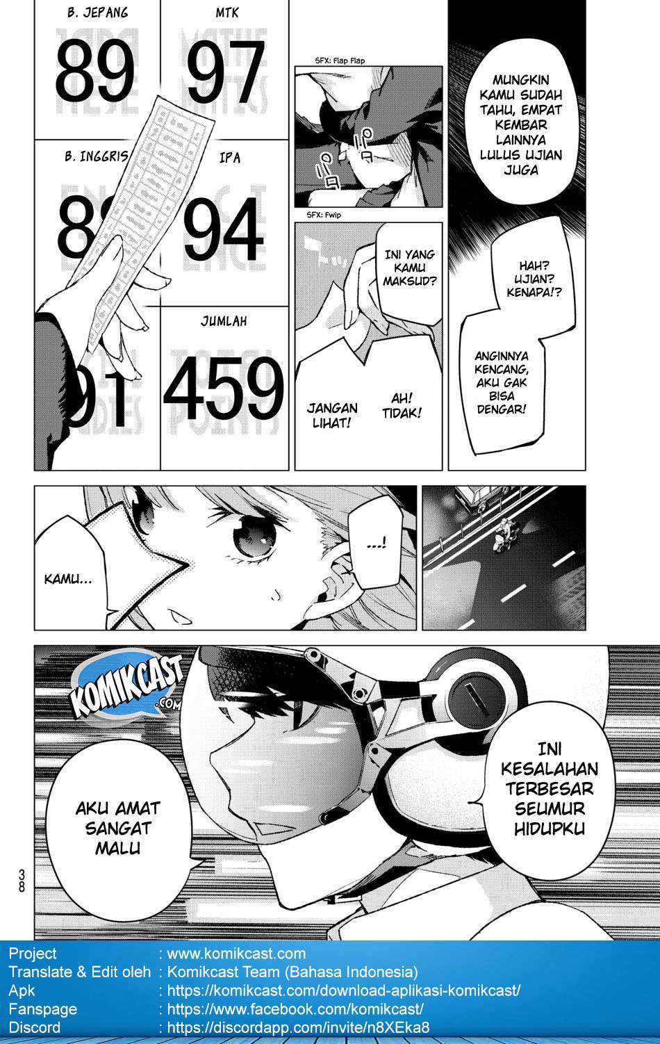 Go-toubun no Hanayome Chapter 59 Gambar 20