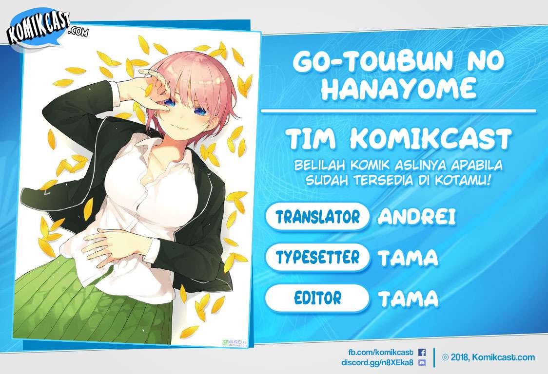 Komik Go-toubun no Hanayome Chapter 58 gambar nomor 1