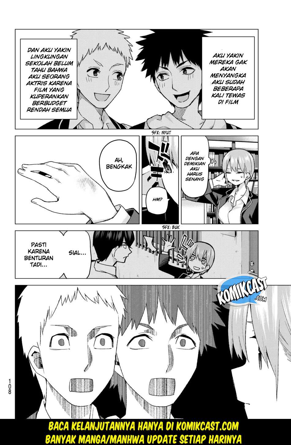 Go-toubun no Hanayome Chapter 58 Gambar 12