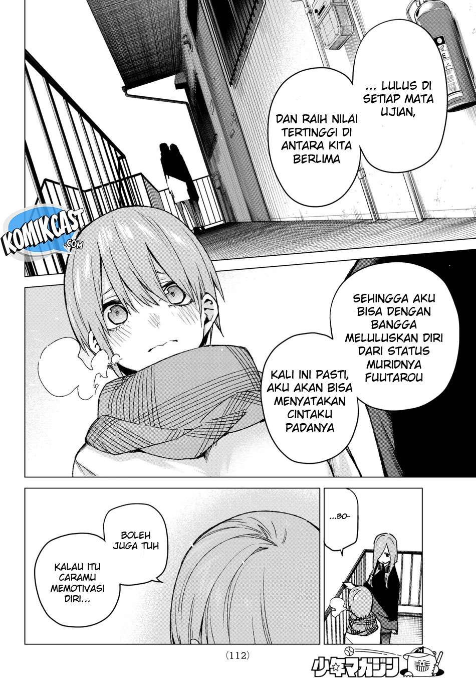 Go-toubun no Hanayome Chapter 58 Gambar 16