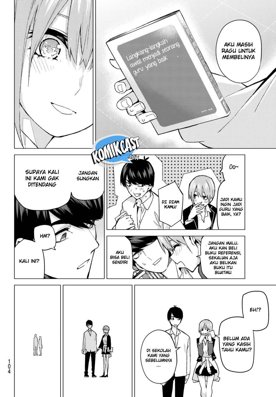 Go-toubun no Hanayome Chapter 58 Gambar 8