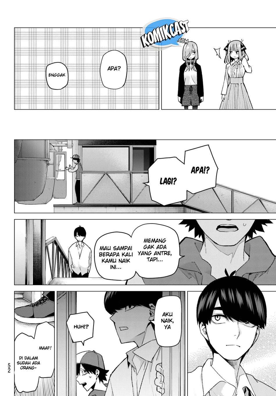 Go-toubun no Hanayome Chapter 56 Gambar 10