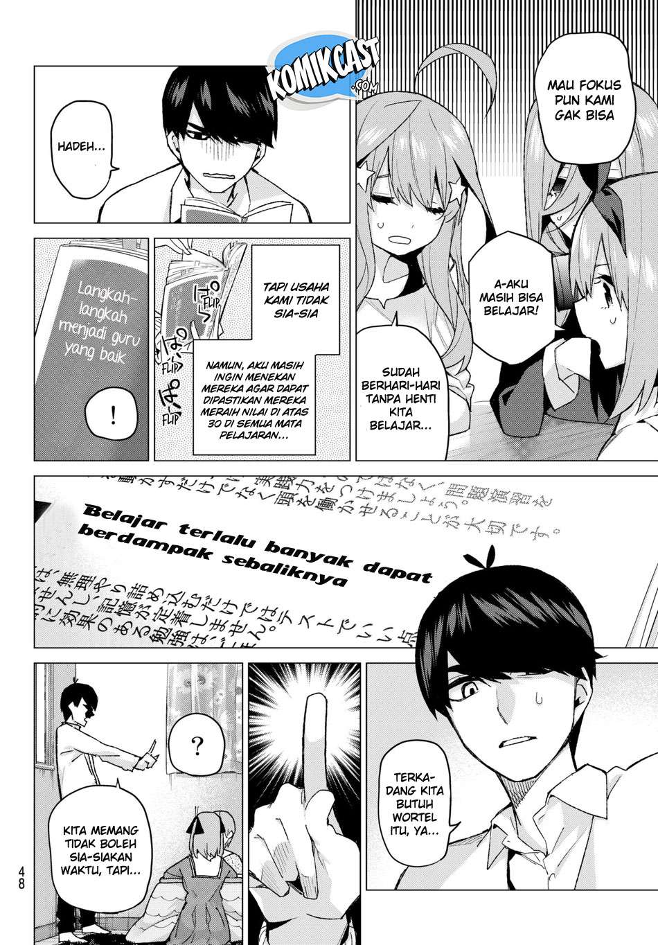 Go-toubun no Hanayome Chapter 56 Gambar 6