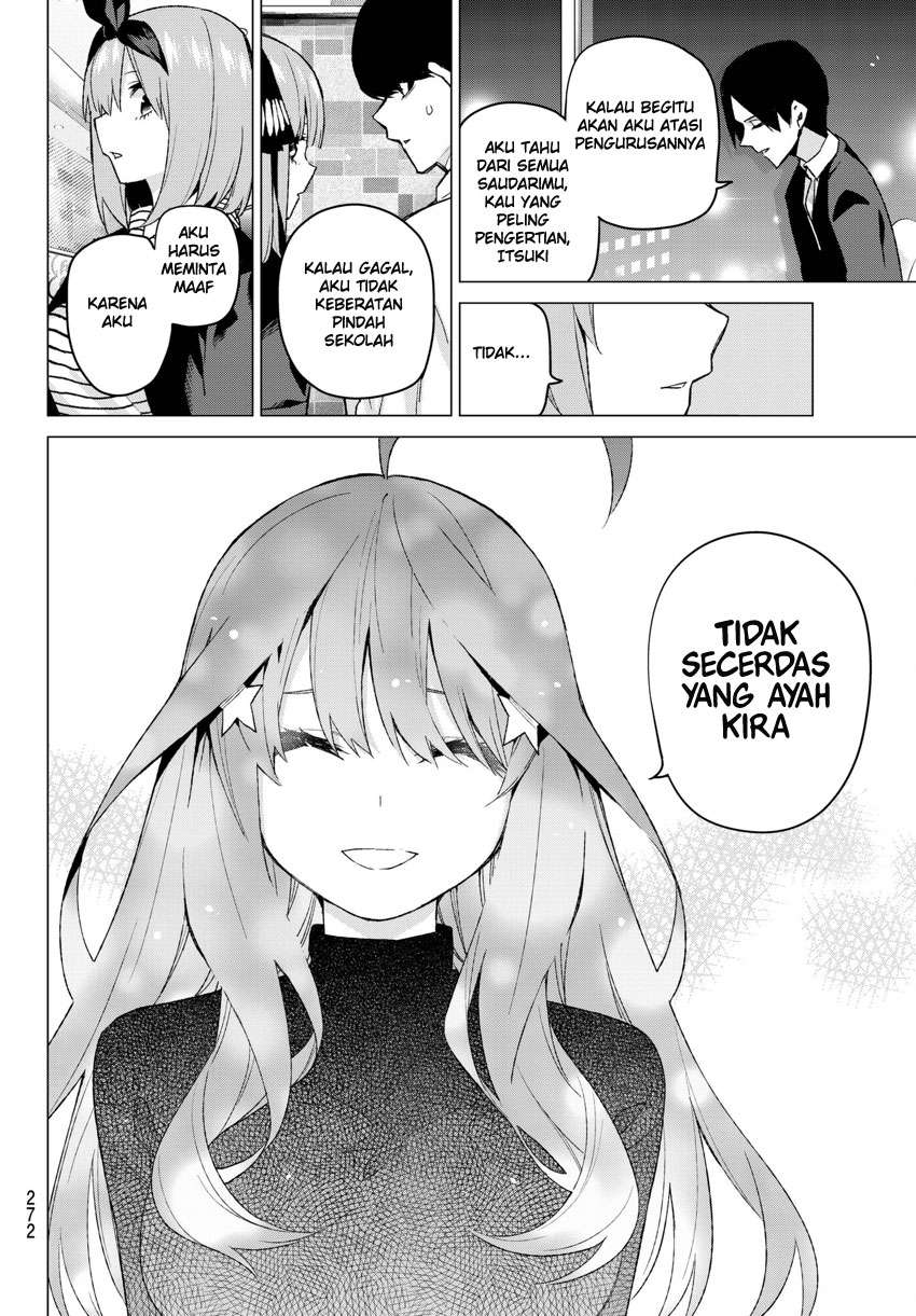 Go-toubun no Hanayome Chapter 54 Gambar 18