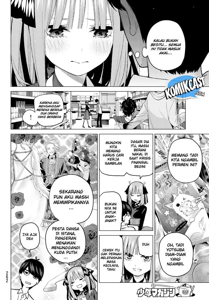 Go-toubun no Hanayome Chapter 54 Gambar 7