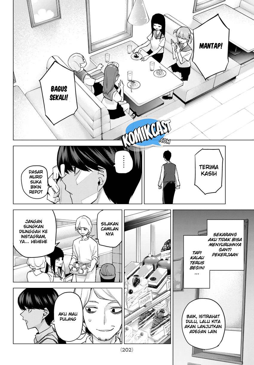 Go-toubun no Hanayome Chapter 53 Gambar 14