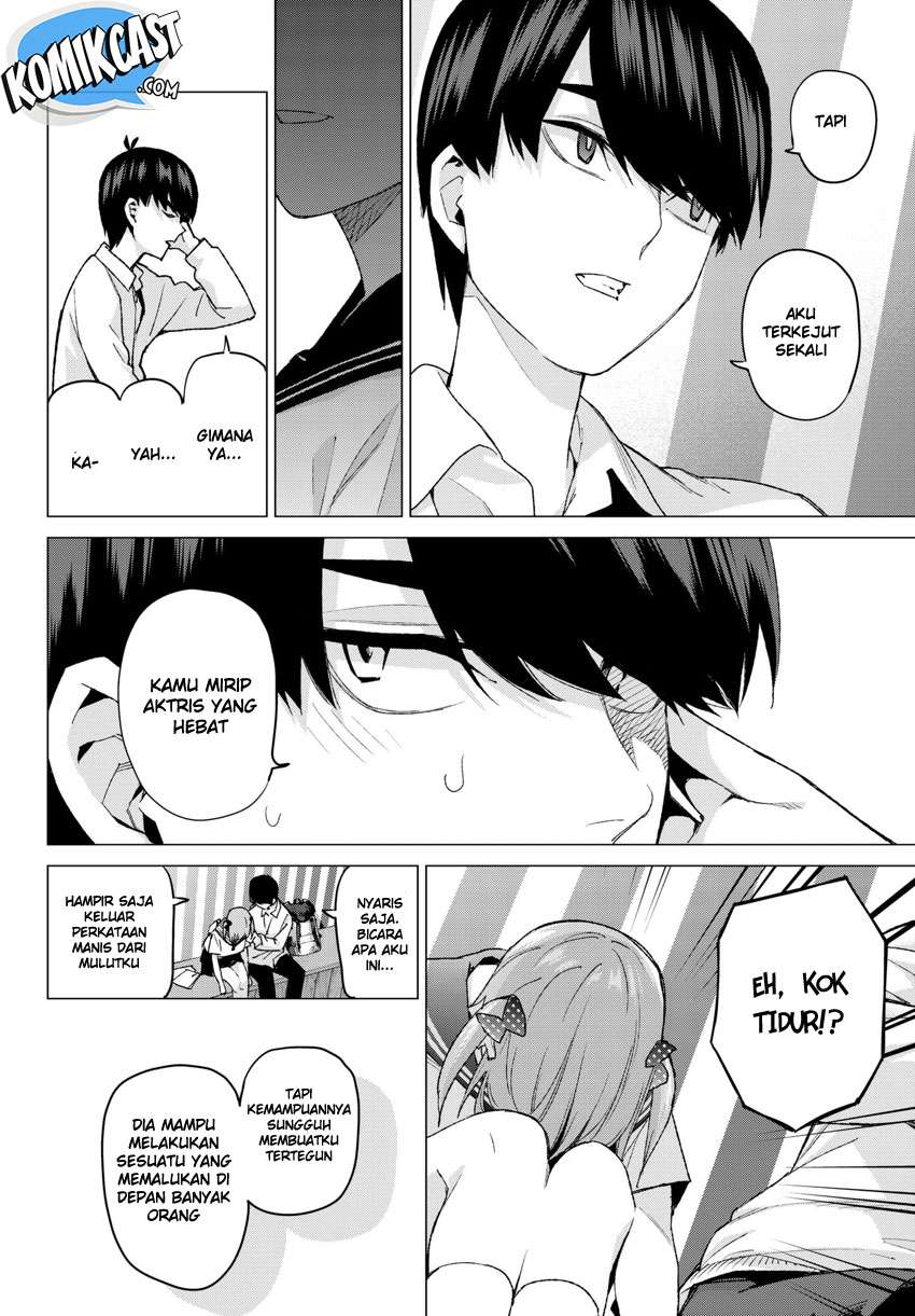 Go-toubun no Hanayome Chapter 53 Gambar 18