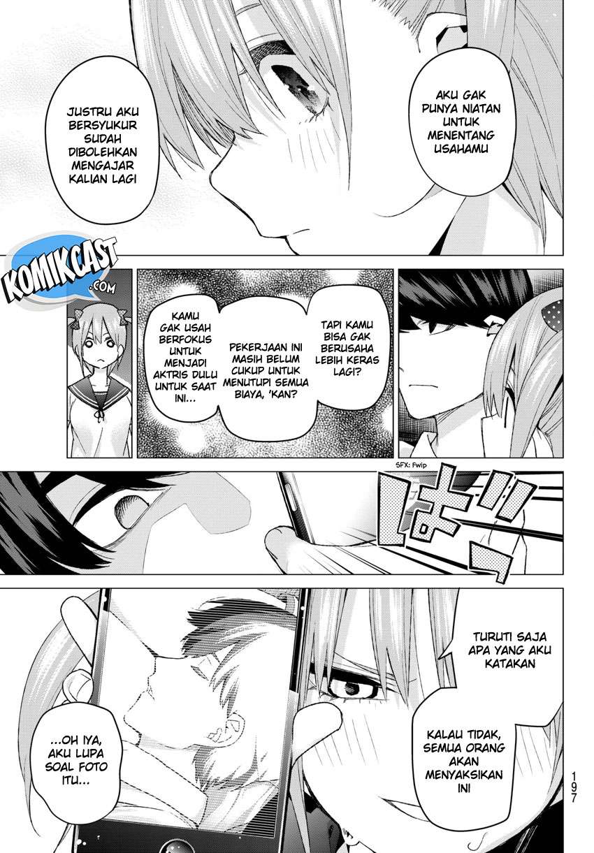 Go-toubun no Hanayome Chapter 53 Gambar 8