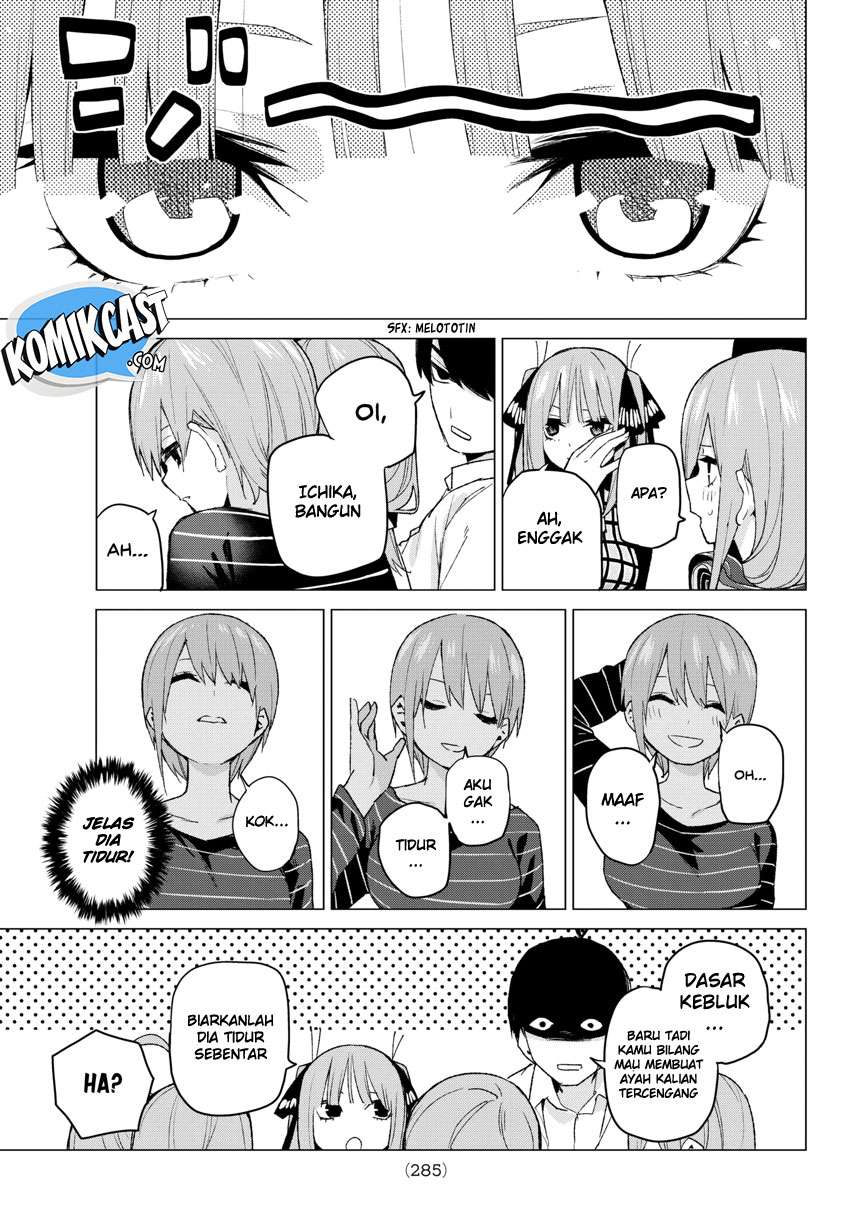 Go-toubun no Hanayome Chapter 52 Gambar 10