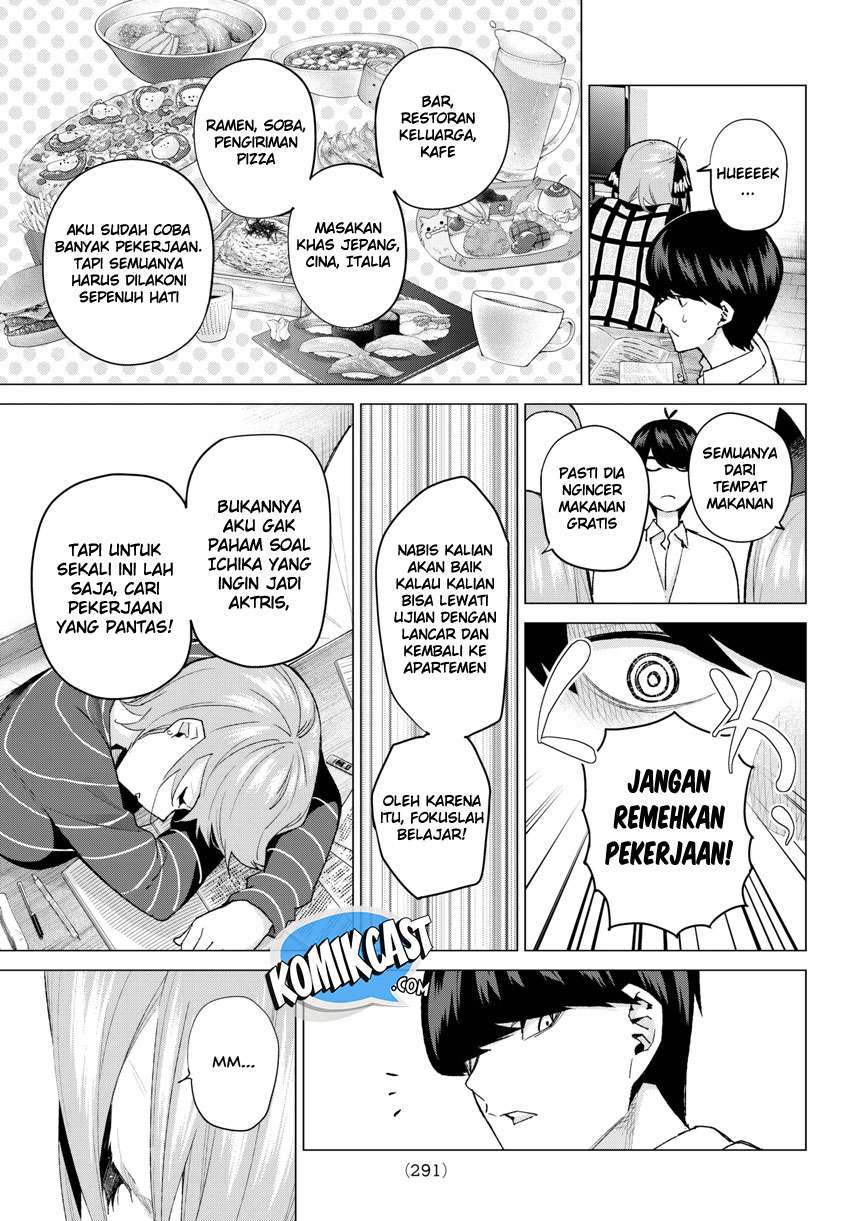 Go-toubun no Hanayome Chapter 52 Gambar 17