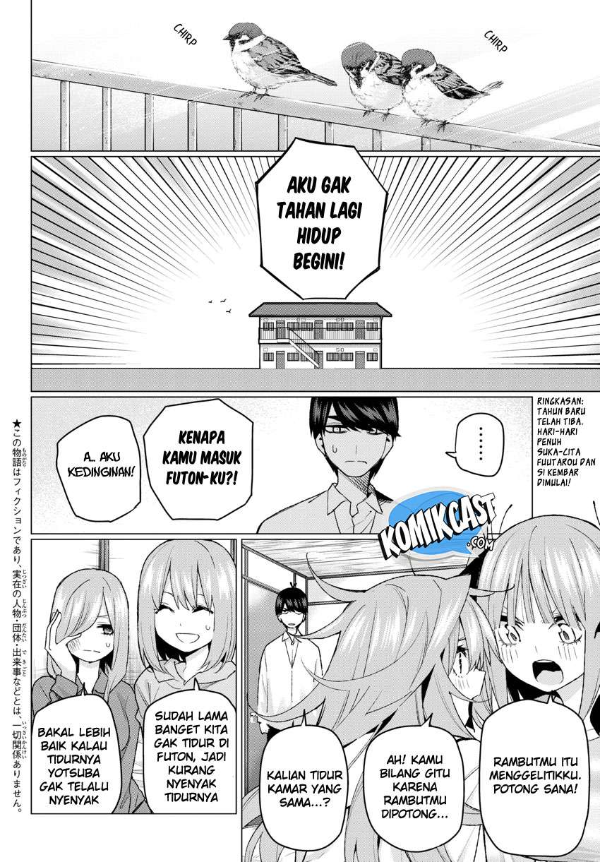 Go-toubun no Hanayome Chapter 52 Gambar 3