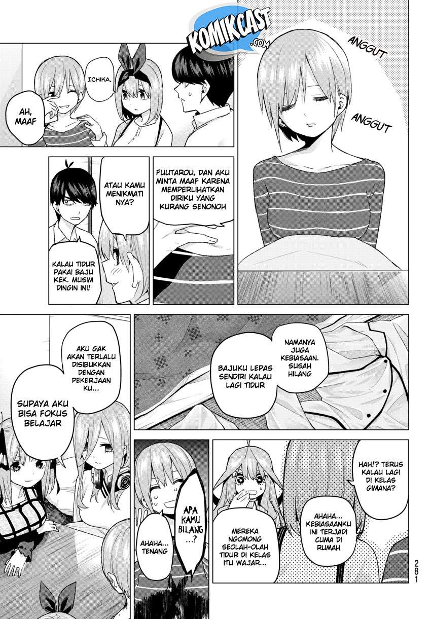 Go-toubun no Hanayome Chapter 52 Gambar 6