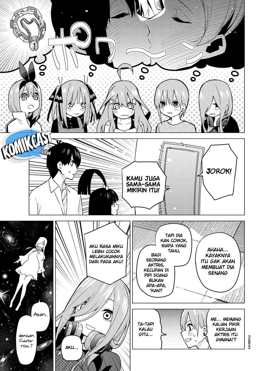 Go-toubun no Hanayome Chapter 51 Gambar 14