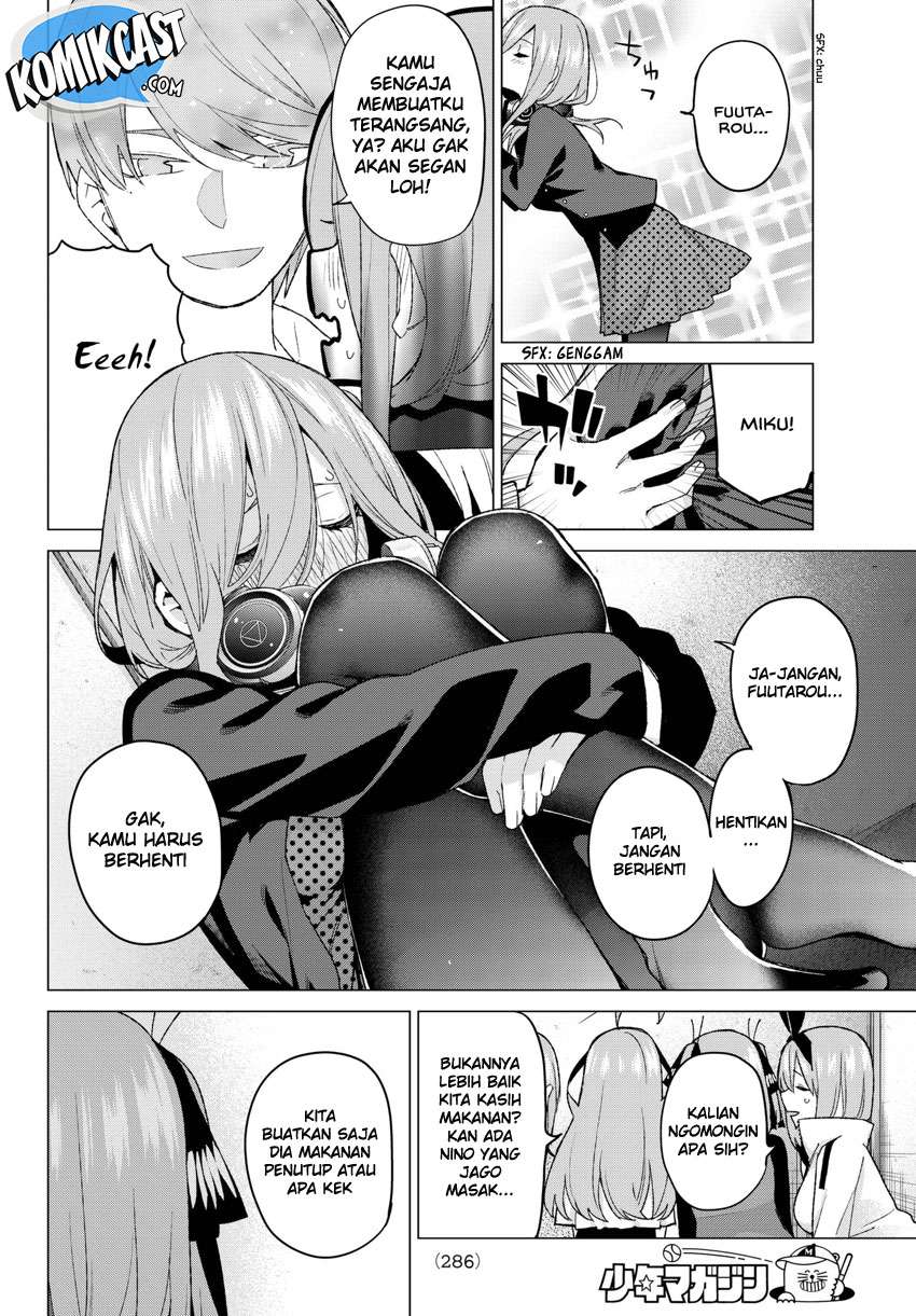 Go-toubun no Hanayome Chapter 51 Gambar 15