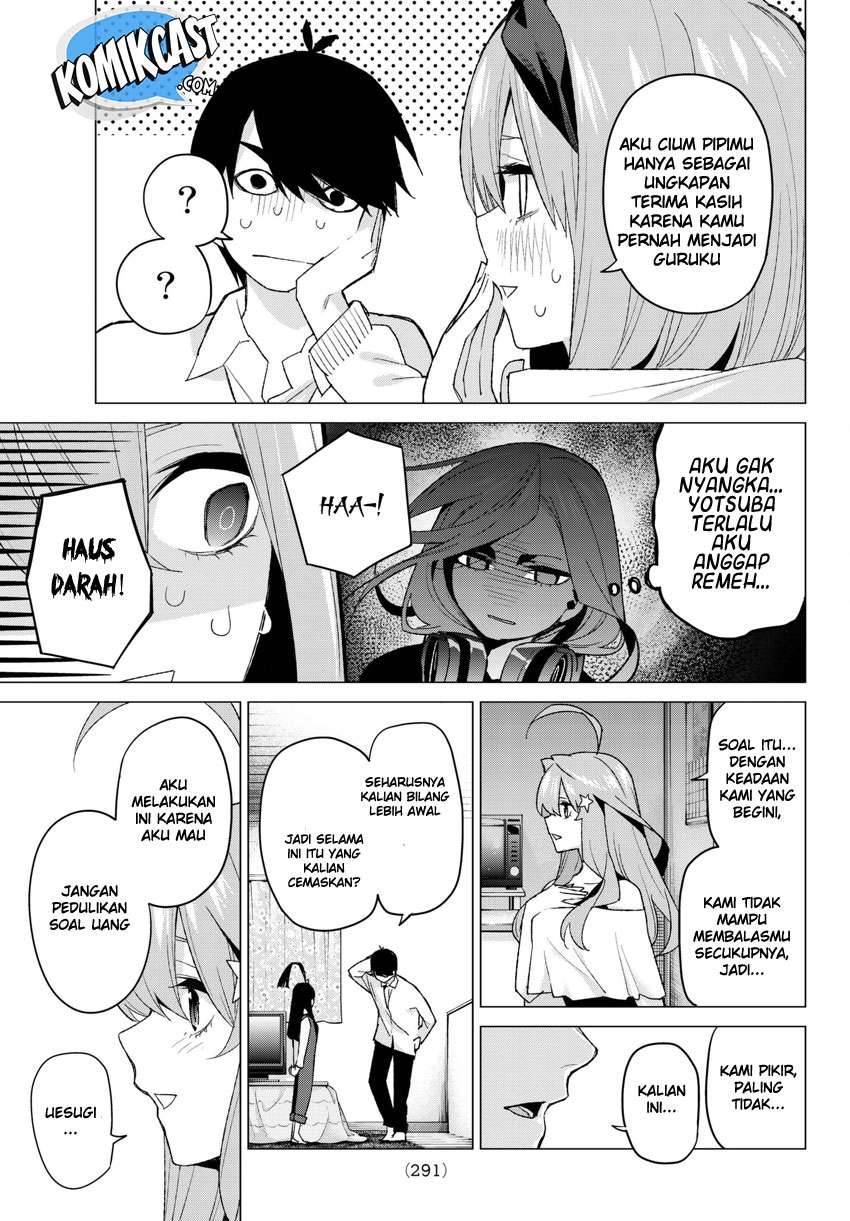 Go-toubun no Hanayome Chapter 51 Gambar 20