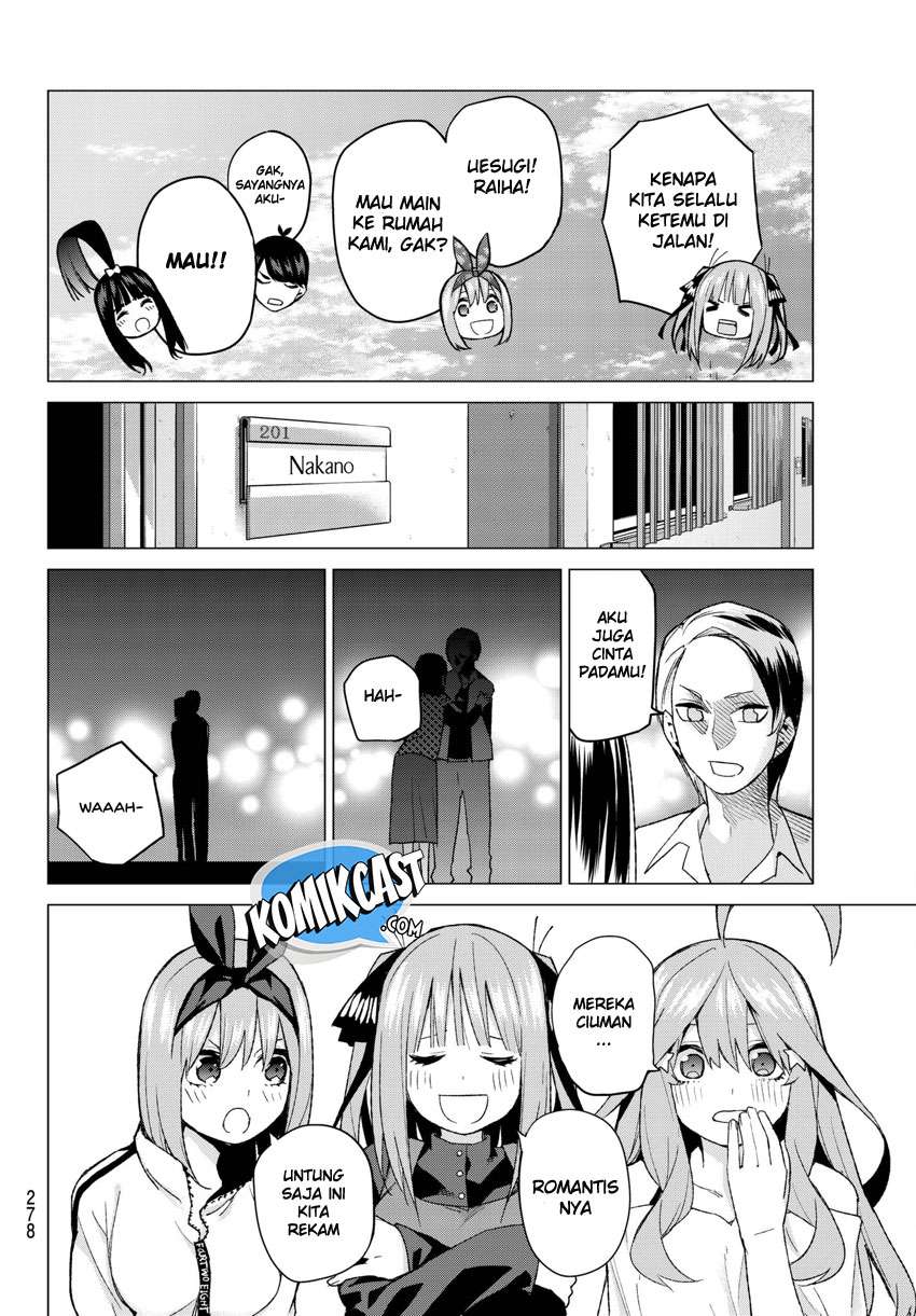 Go-toubun no Hanayome Chapter 51 Gambar 6