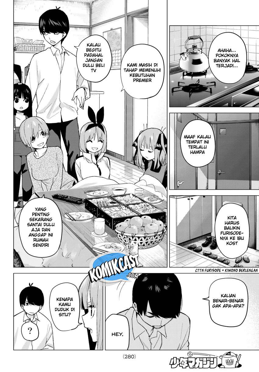 Go-toubun no Hanayome Chapter 51 Gambar 8