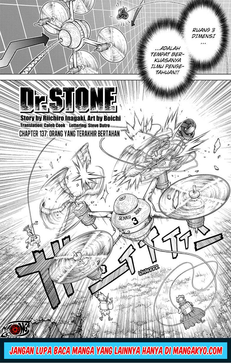 Komik Dr. Stone Chapter 137 gambar nomor 1