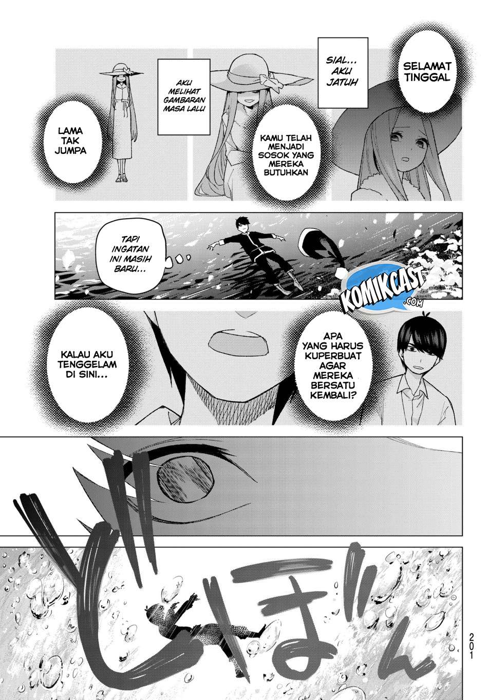 Go-toubun no Hanayome Chapter 50 Gambar 13