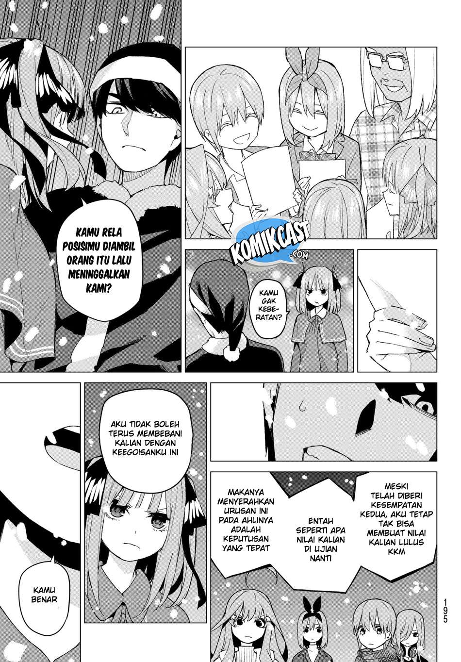 Go-toubun no Hanayome Chapter 50 Gambar 6